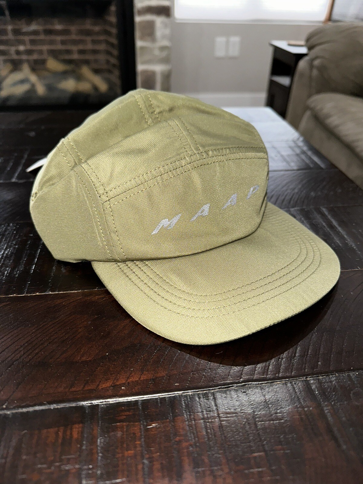 MAAP Evade 5 Panel Olive Cycling Hat Cap New With Tags