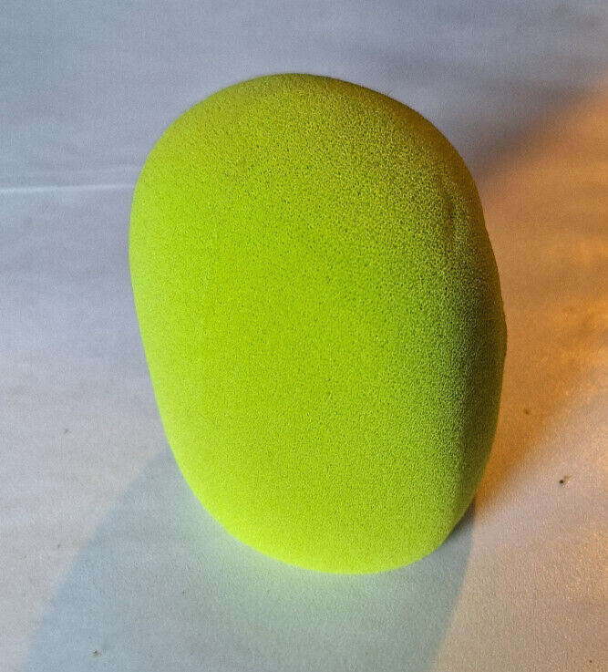 Windscreen by SHS for Most Ball End  Style Microphones, Green, SAWS-GN