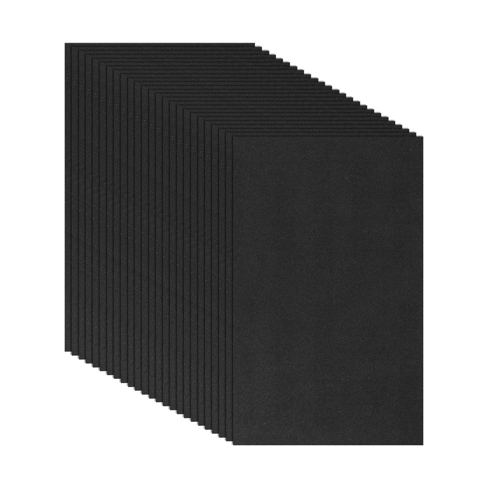 25 Pack 5.5" x 9" Sandpaper, 320 Grit Sand Paper for Wood Furniture
