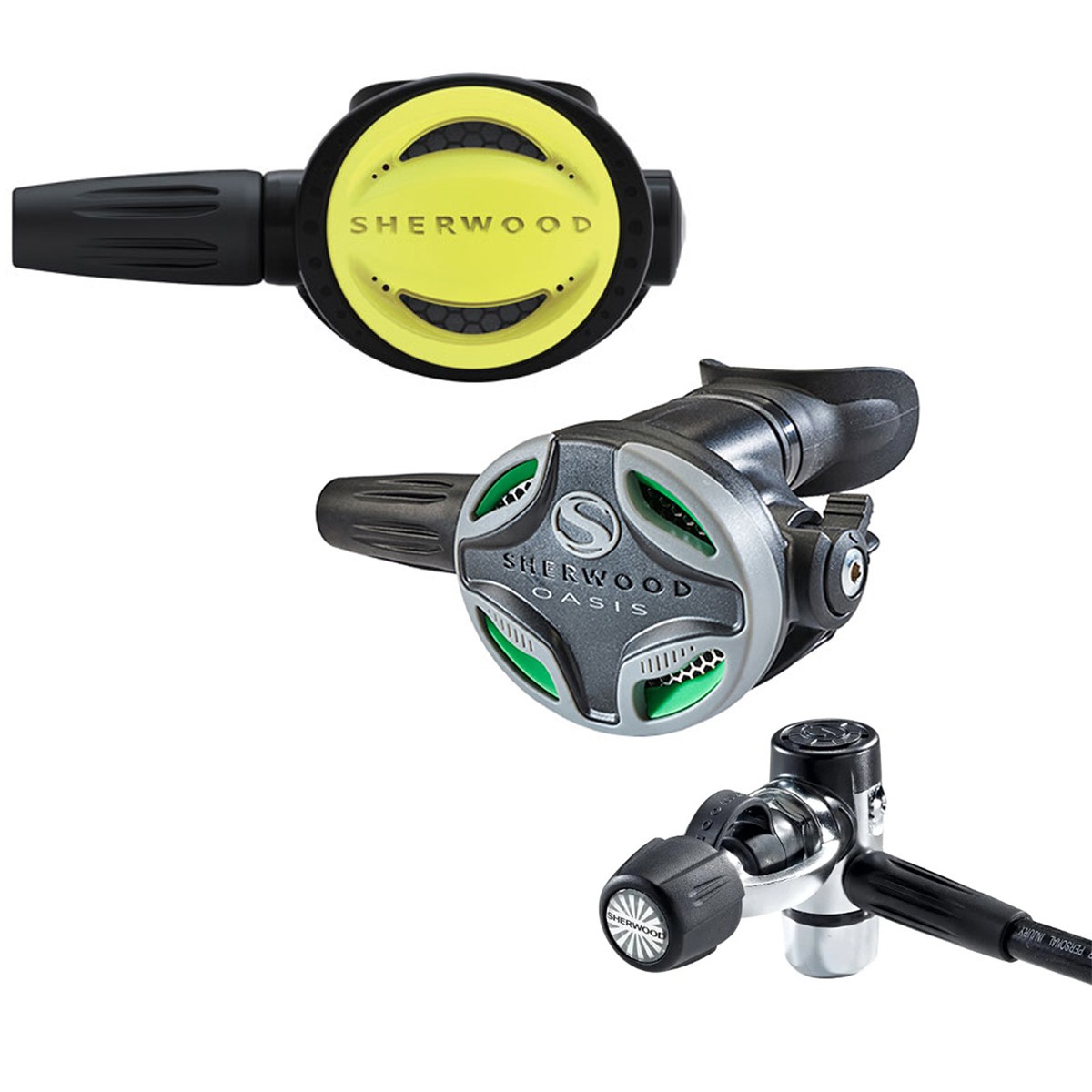 Sherwood Oasis Pro Regulator & Sherwood Octopus