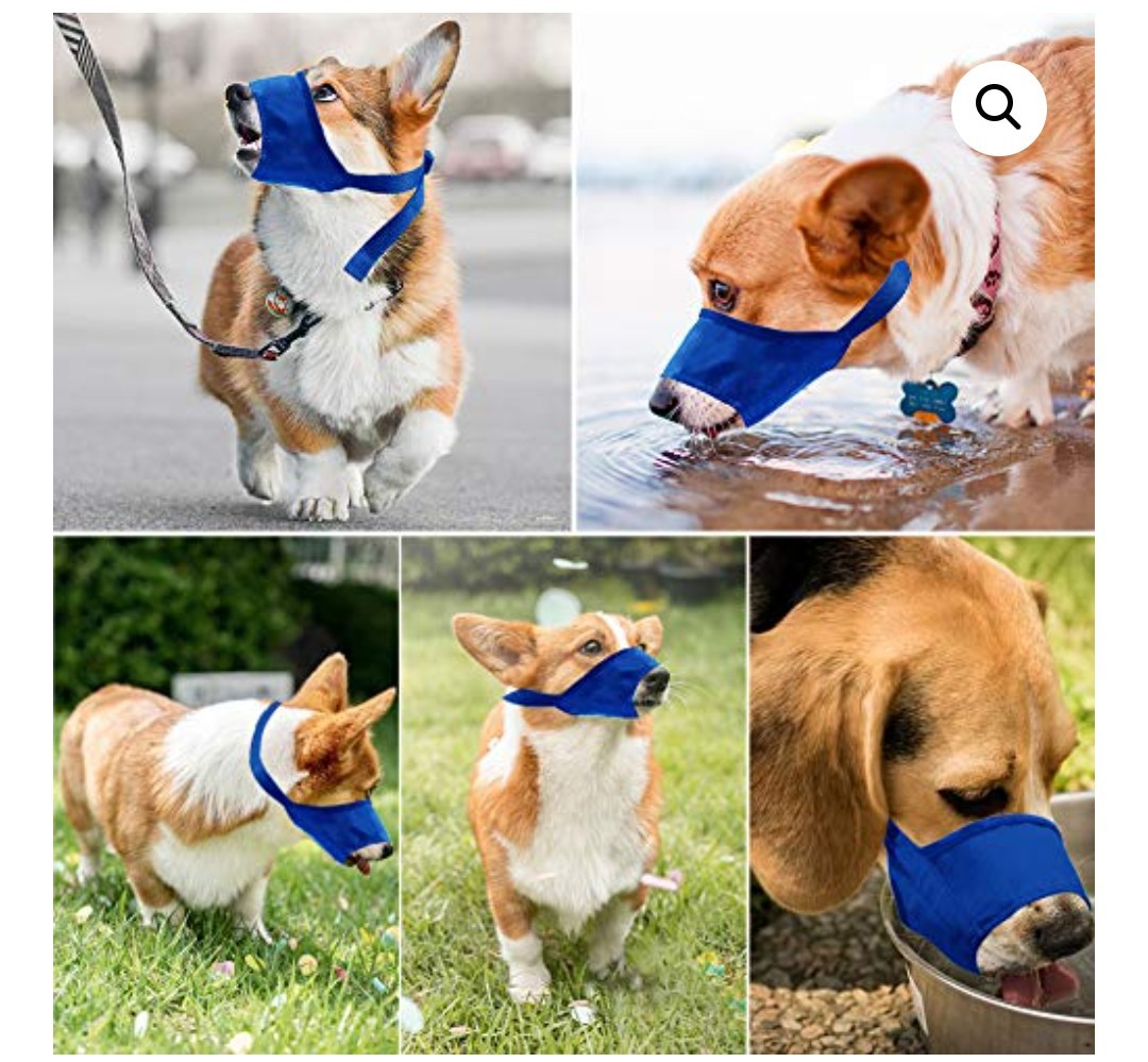 7pc 7sizes Dog Muzzle Set For Dog Grooming Business. New
