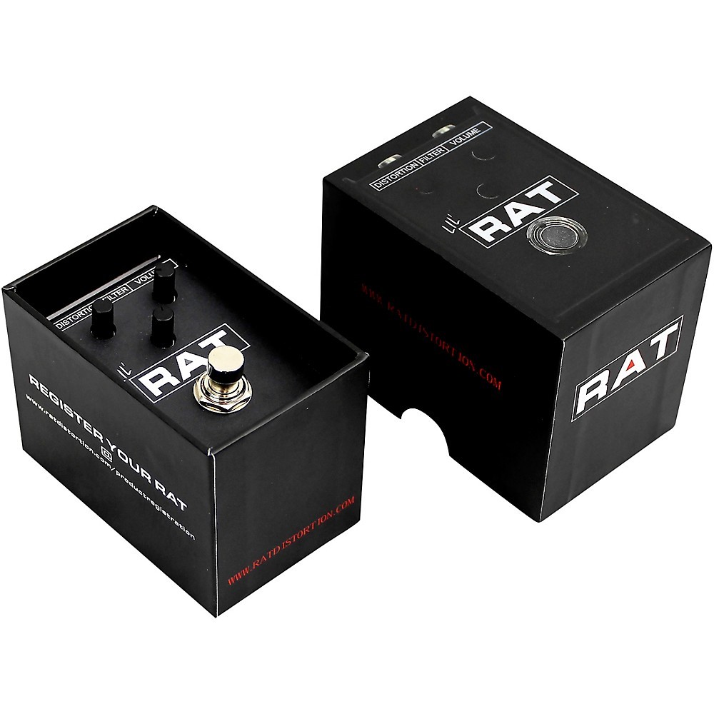 Pro Co Lil' RAT Mini Distortion Effects Pedal Black