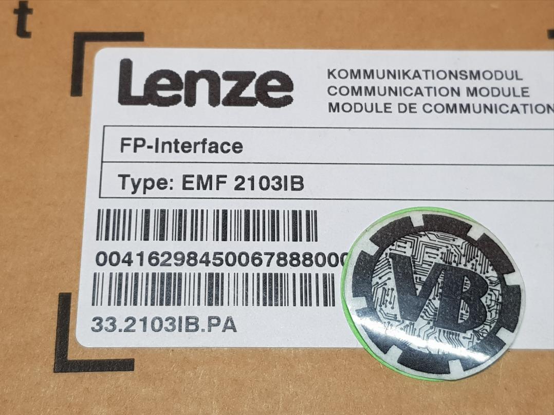 Lenze Communication Module FP Interface Type: EMF2103IB