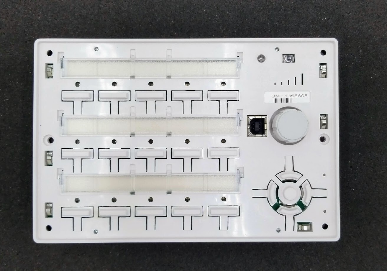 MP-B20-W Media Presentation Button Panel B20 White Crestron