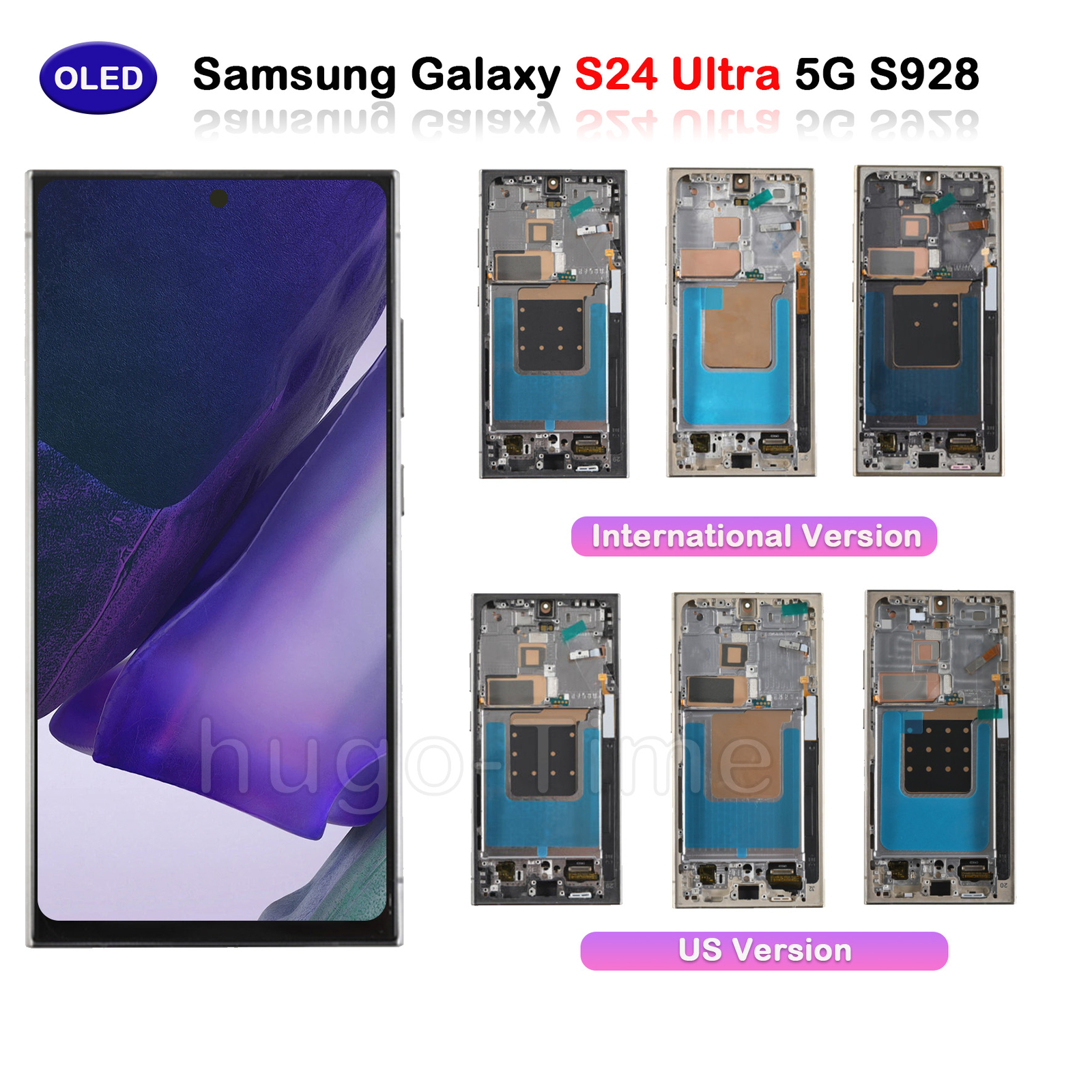 OLED For Samsung Galaxy S24 Ultra 5G S928B/E/U/W LCD Display Screen Replacement