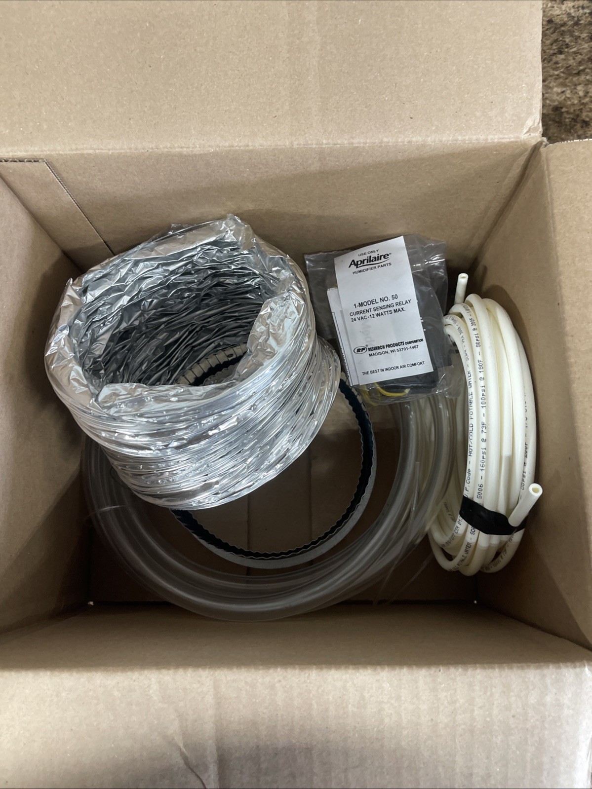AprilAire 5843 Humidifier Installation Kit Manual Bypass