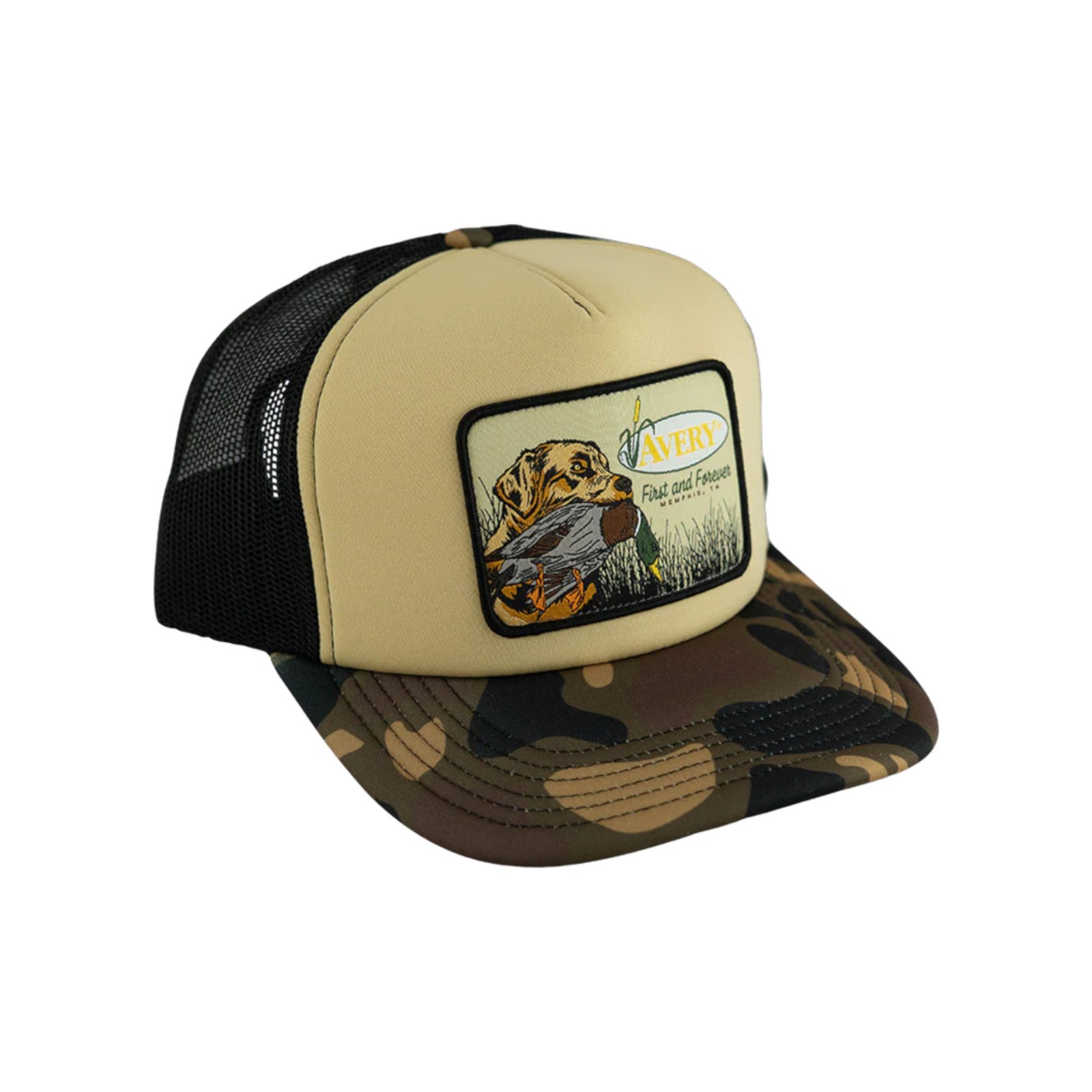 Avery Lab Patch Hat Duck Hunting Waterfowl Cap