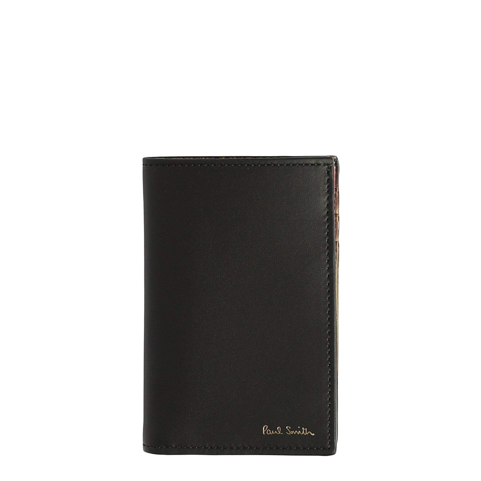 Paul Smith Mini Print Credit Card Wallet Black