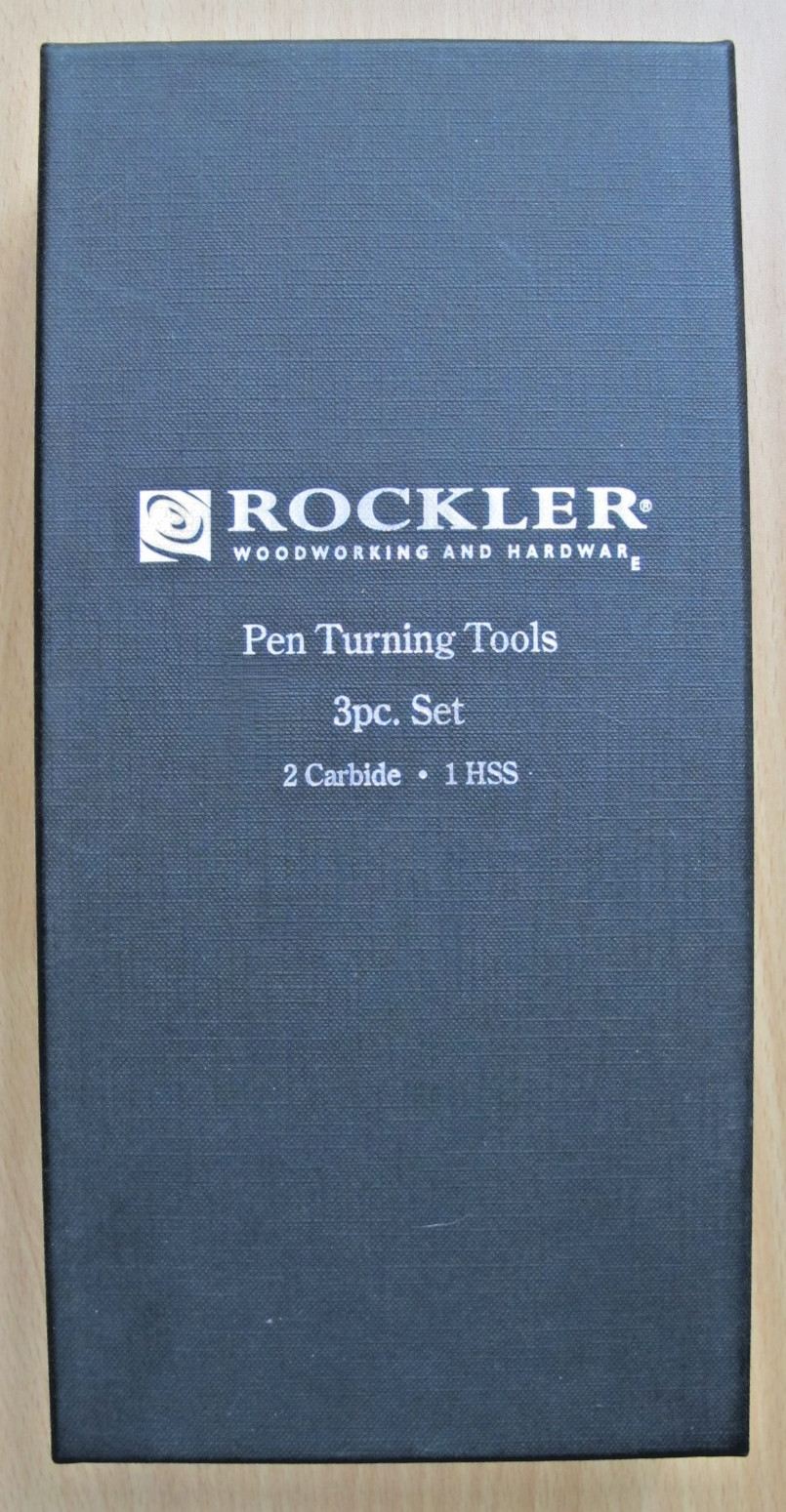 ROCKLER Pen-Turning Ergonomic Turning Tools 2 Carbide 1 HSS