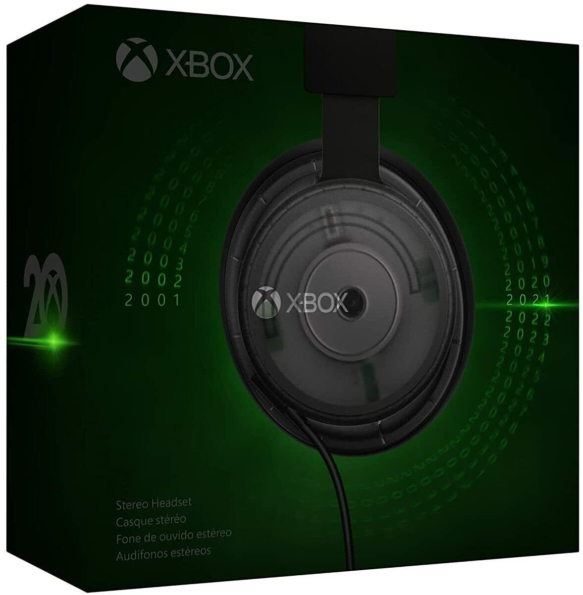 Xbox Stereo Headset 20th Anniversary Special Edition Xbox Series X|S One Windows