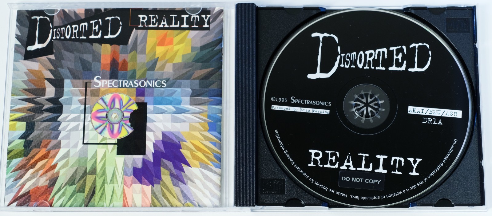 Spectrasonics Distorted Reality Akai cdrom Sampling Library Missing Insert Pages