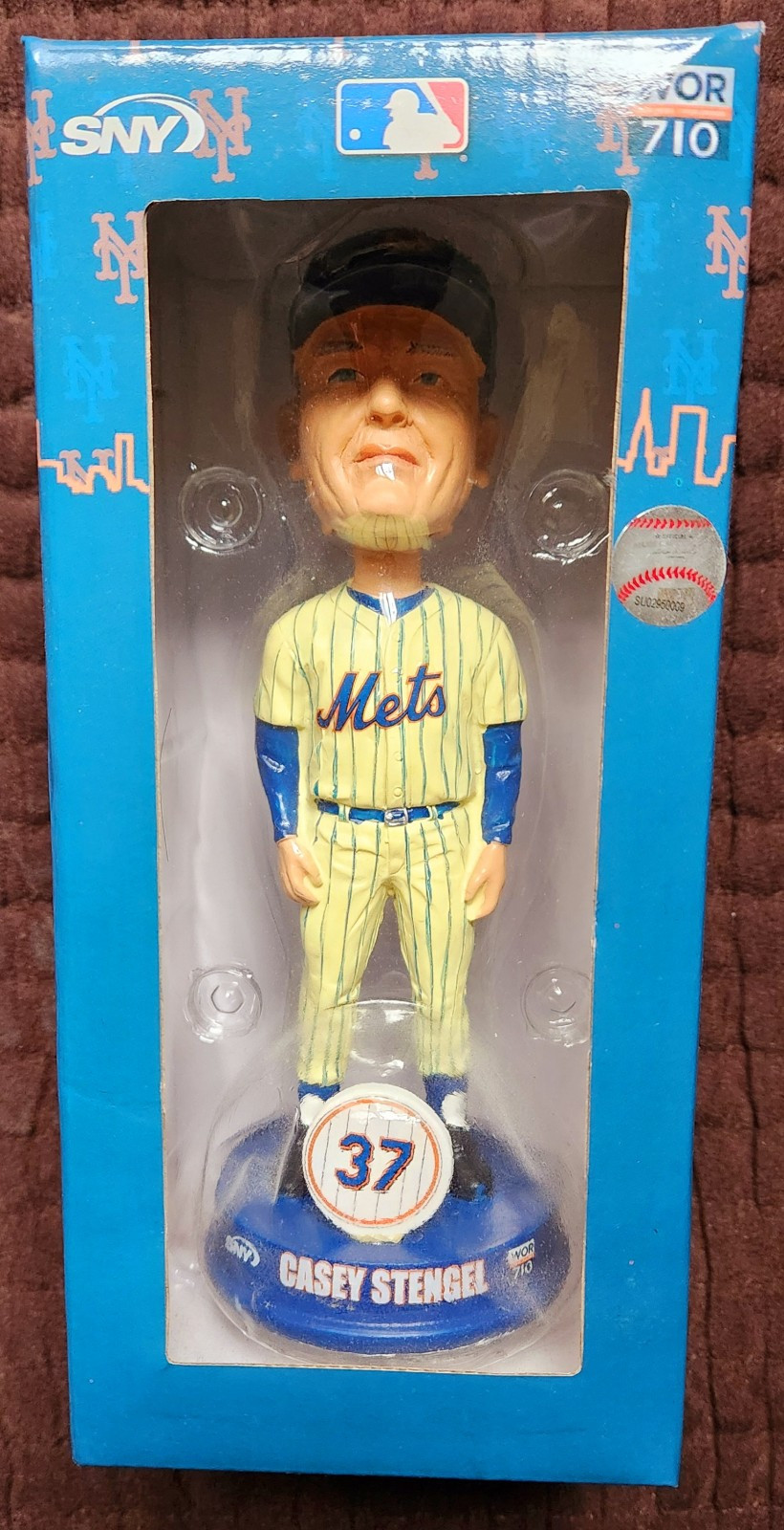 CASEY STENGEL  NY Mets Bobblehead - Good Condition