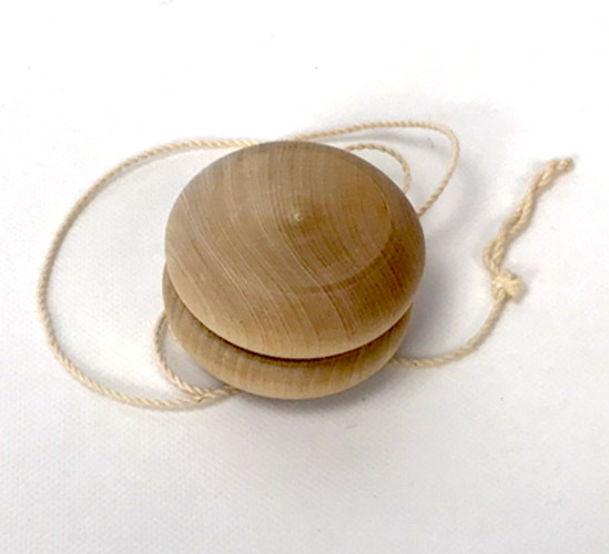 Wooden Bandalore or Historical "Yo-Yo" Toy