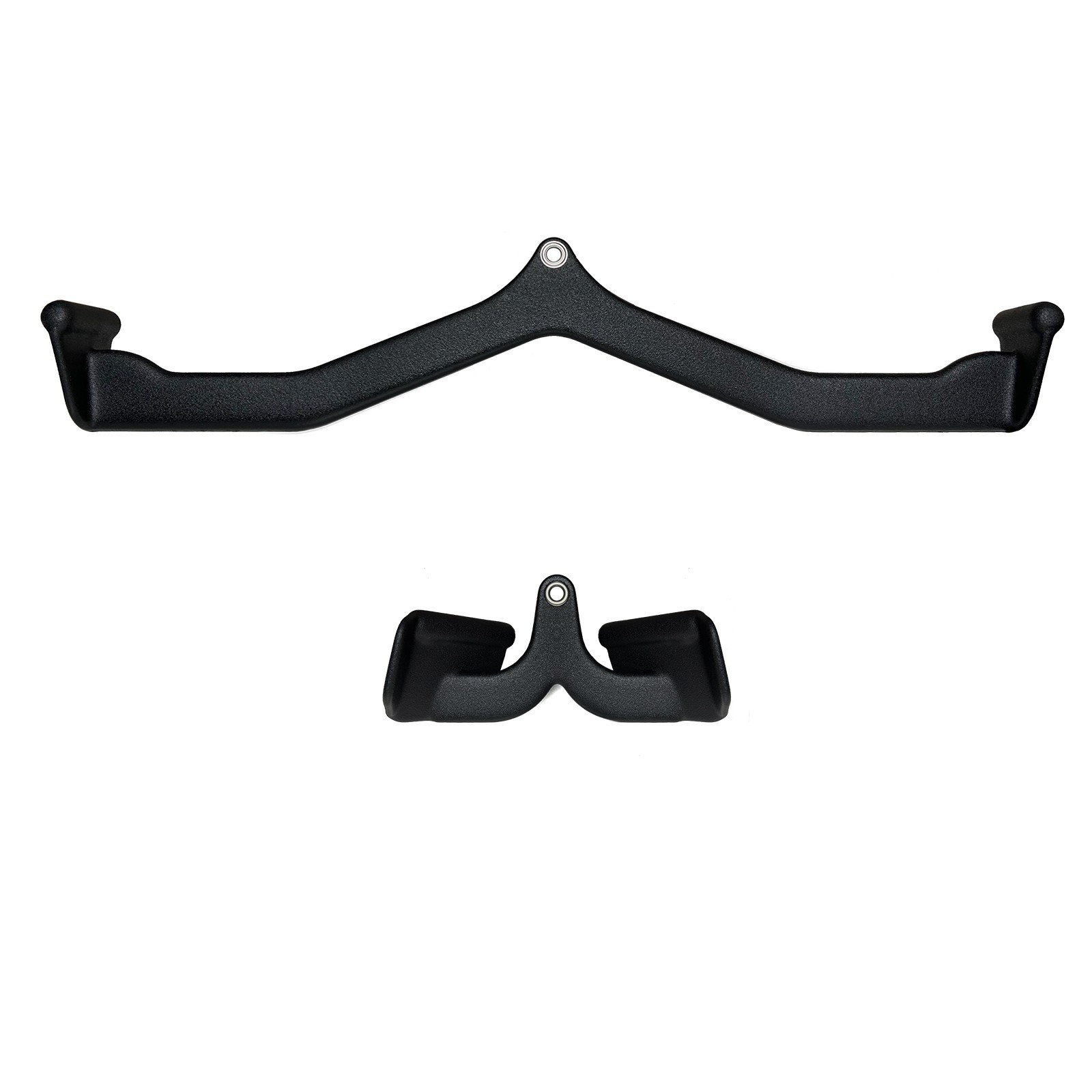 Fitness Rowing Pulley Cable Machine Attachment Handle Grips Lat Pull Down Bar