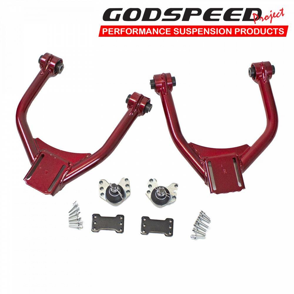 Fits 06-23 CHARGER RWD Adjustable Camber Front Control Arms with Ball Joints