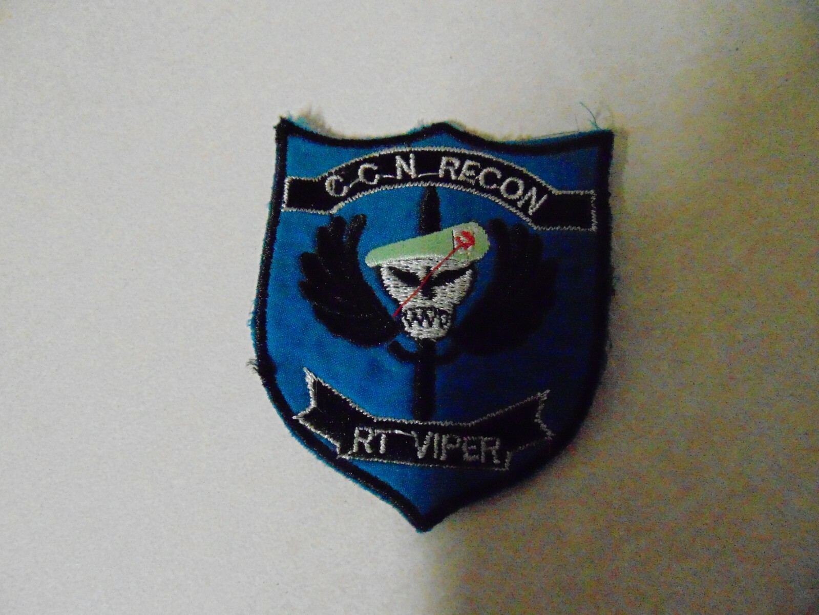 MILITARY PATCH OLD VIETNAM ERA CCN RECON RT VIPER