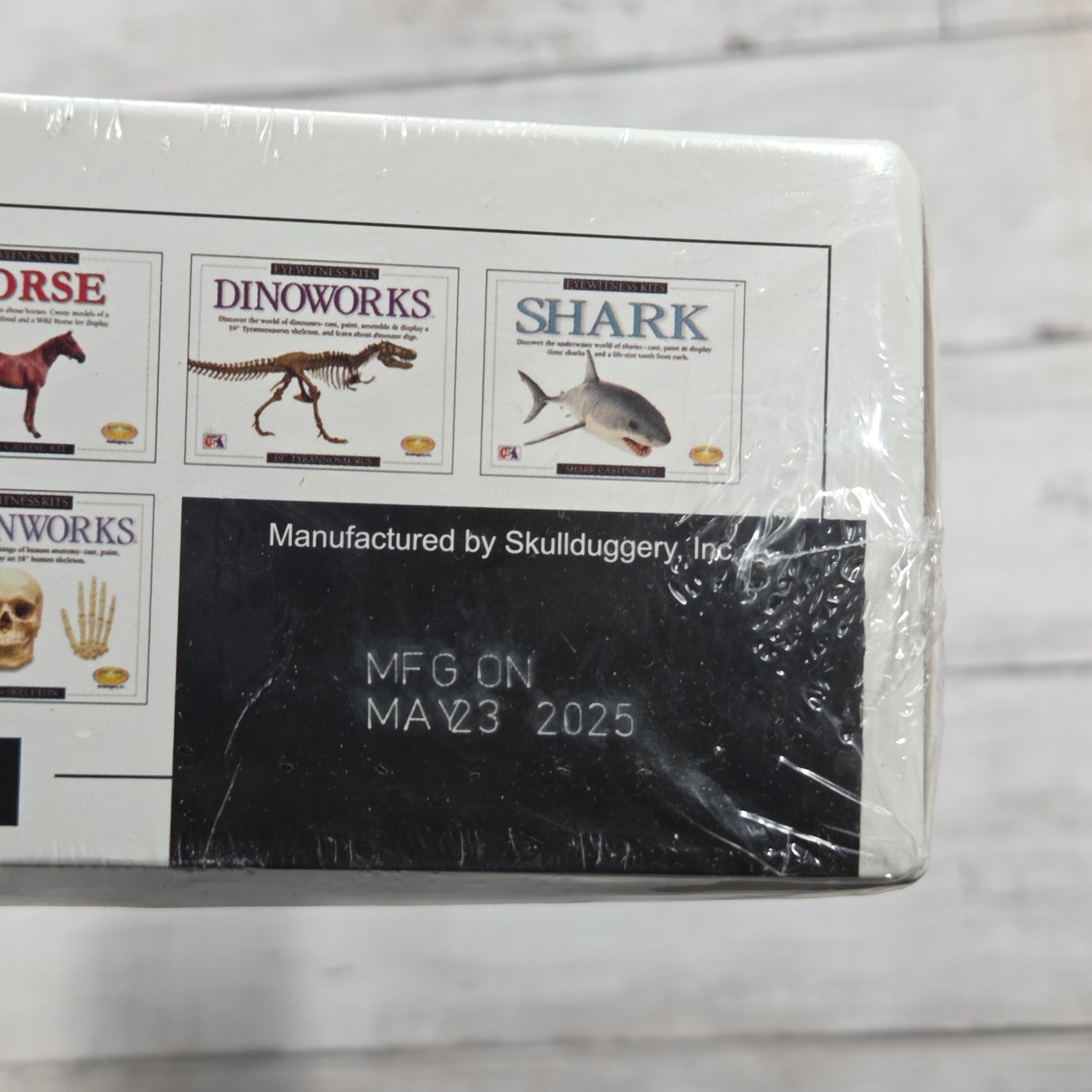 Skullduggery Eyewitness Kits Dolphin Casting Kit White Dolphin Models