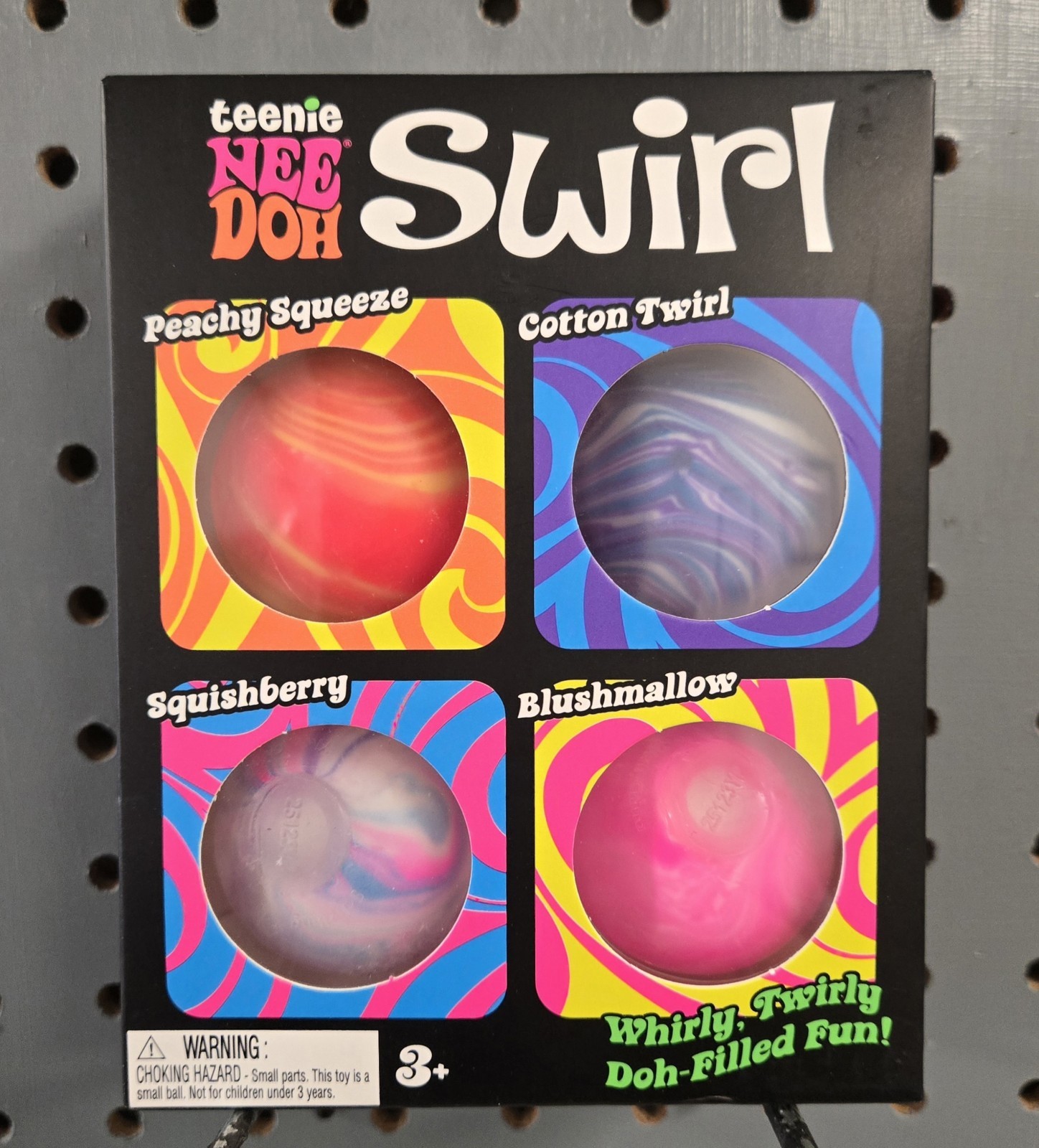 Teenie Nee Doh Swirl 4 Pack