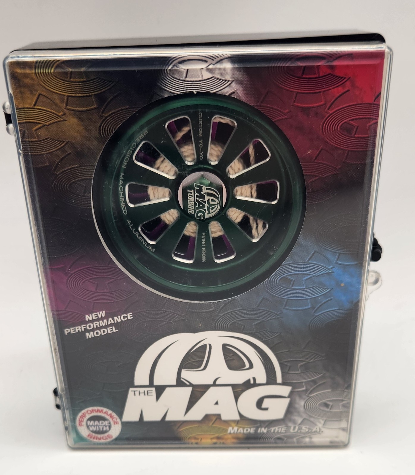 Vtg Custom Yo Yo The Mag Turbine  Machine Aluminum