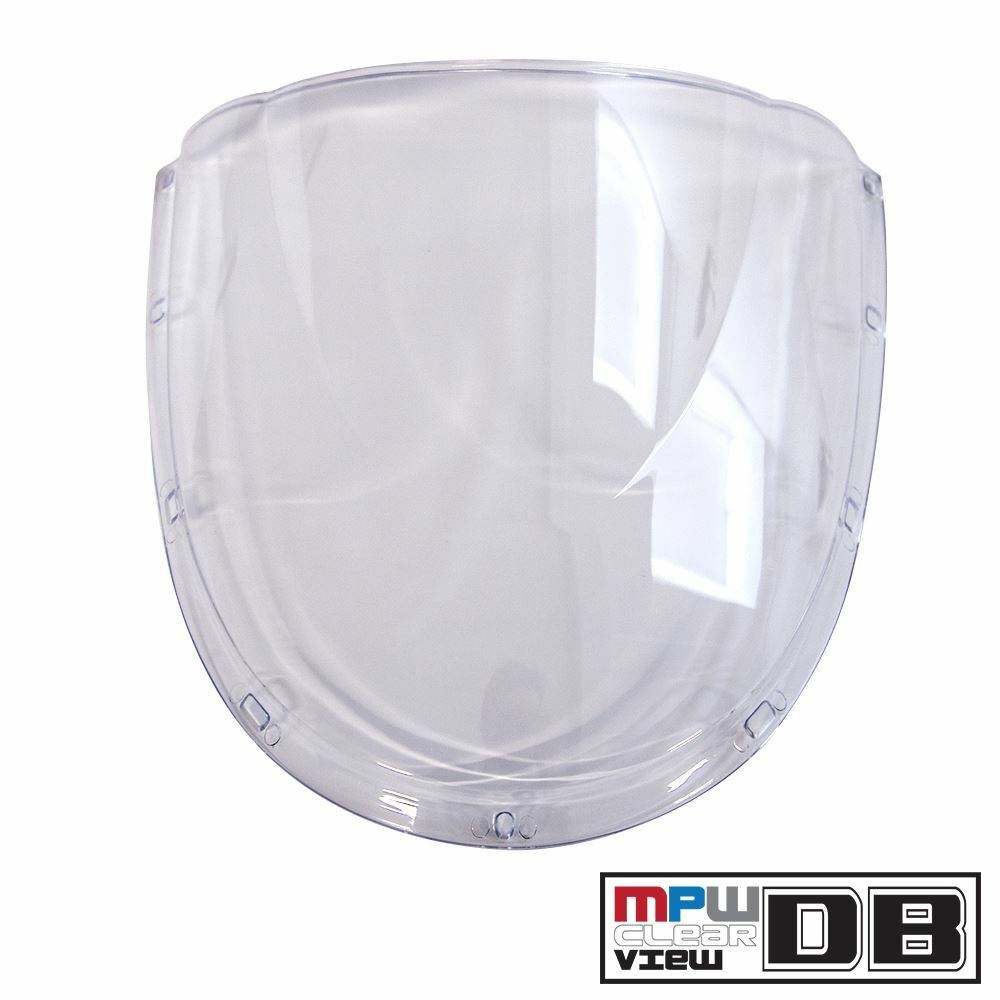 MPW Double Bubble Clear Windshield Screen for Ducati 748 94-02