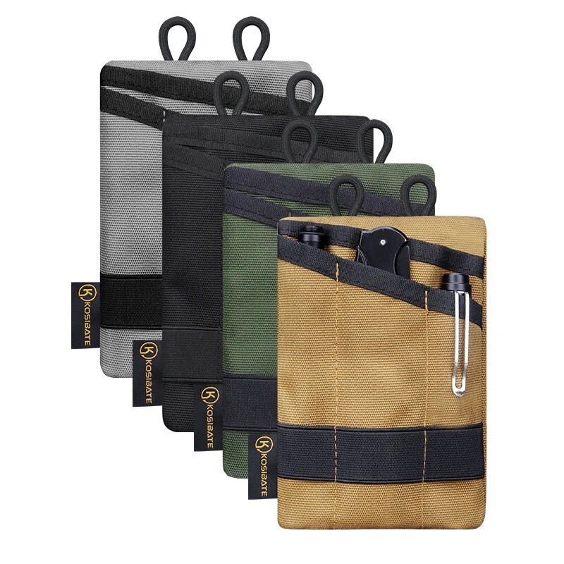 Nylon Mini EDC Pouch - Desert Brown
