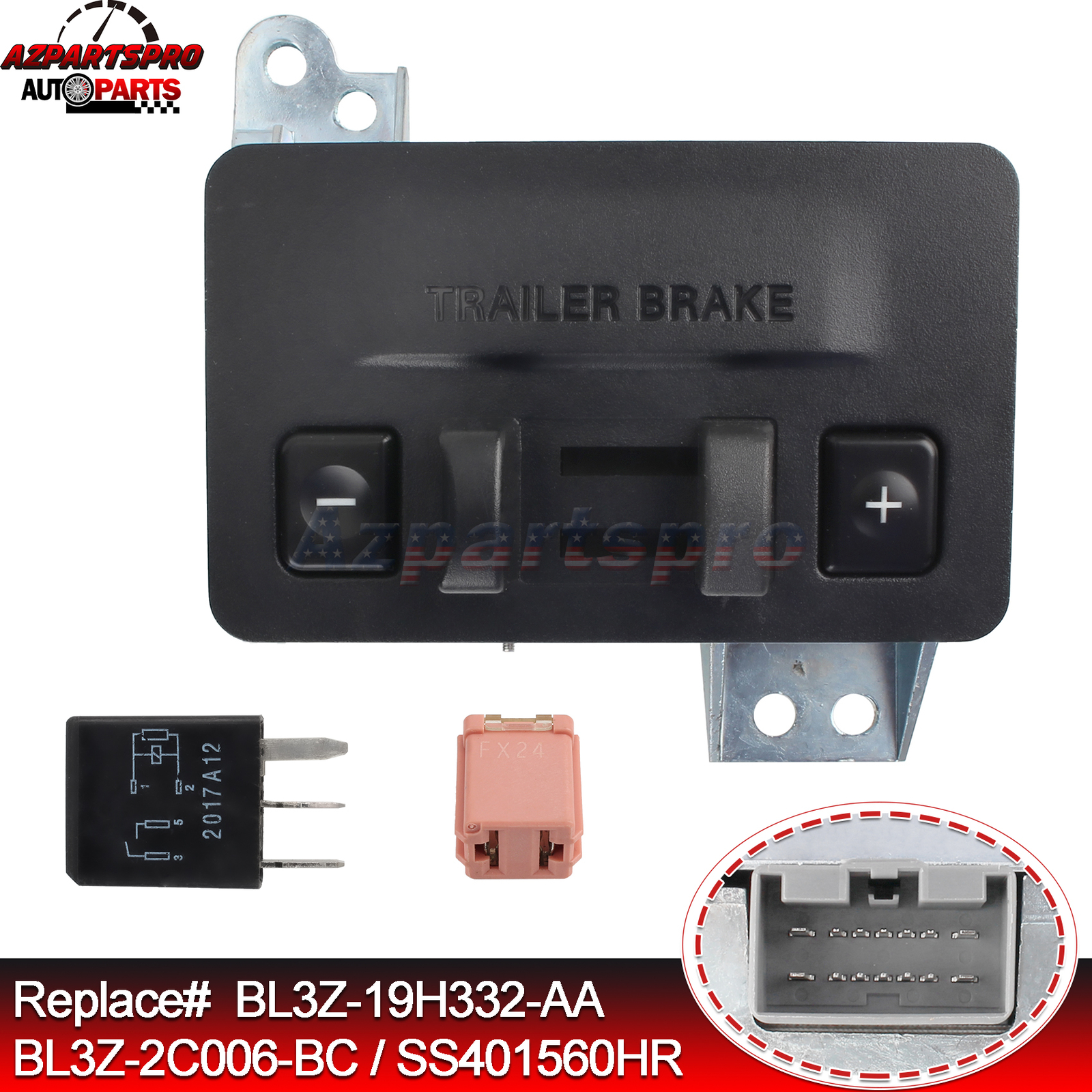 2011 2012 2013 2014 For FORD F150 FACTORY TRAILER BRAKE CONTROLLER IN DASH KIT