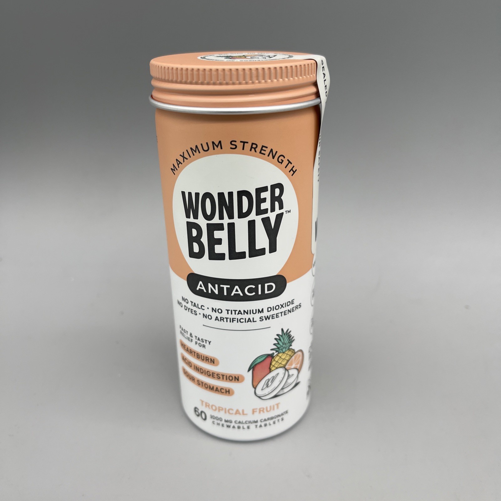 Wonder Belly Antacid Heartburn and Instant Acid Indigestion 60ct Exp 09/26