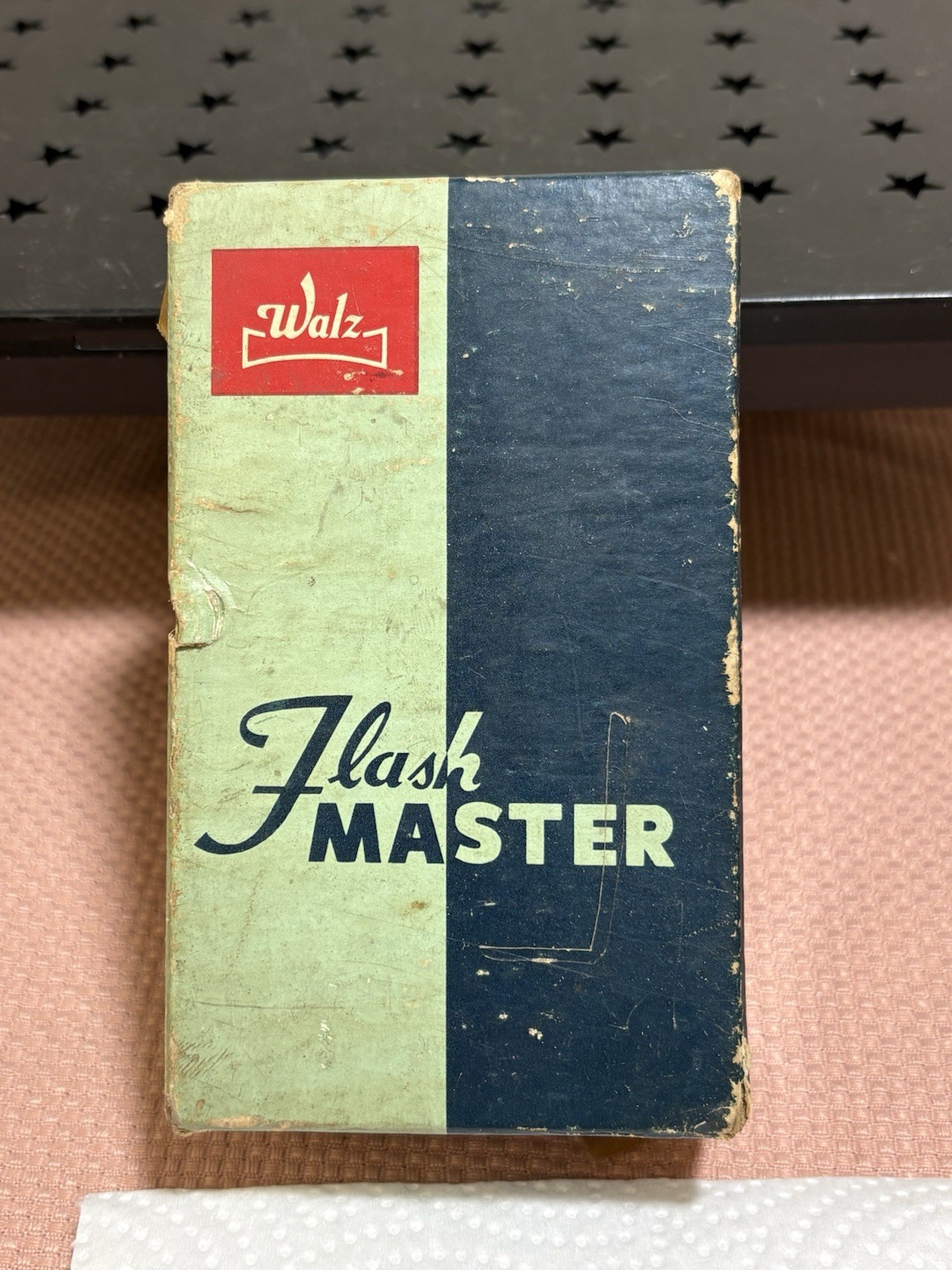 VINTAGE  Walz Flash Master Camera Flash With Original Box Circa 1950's