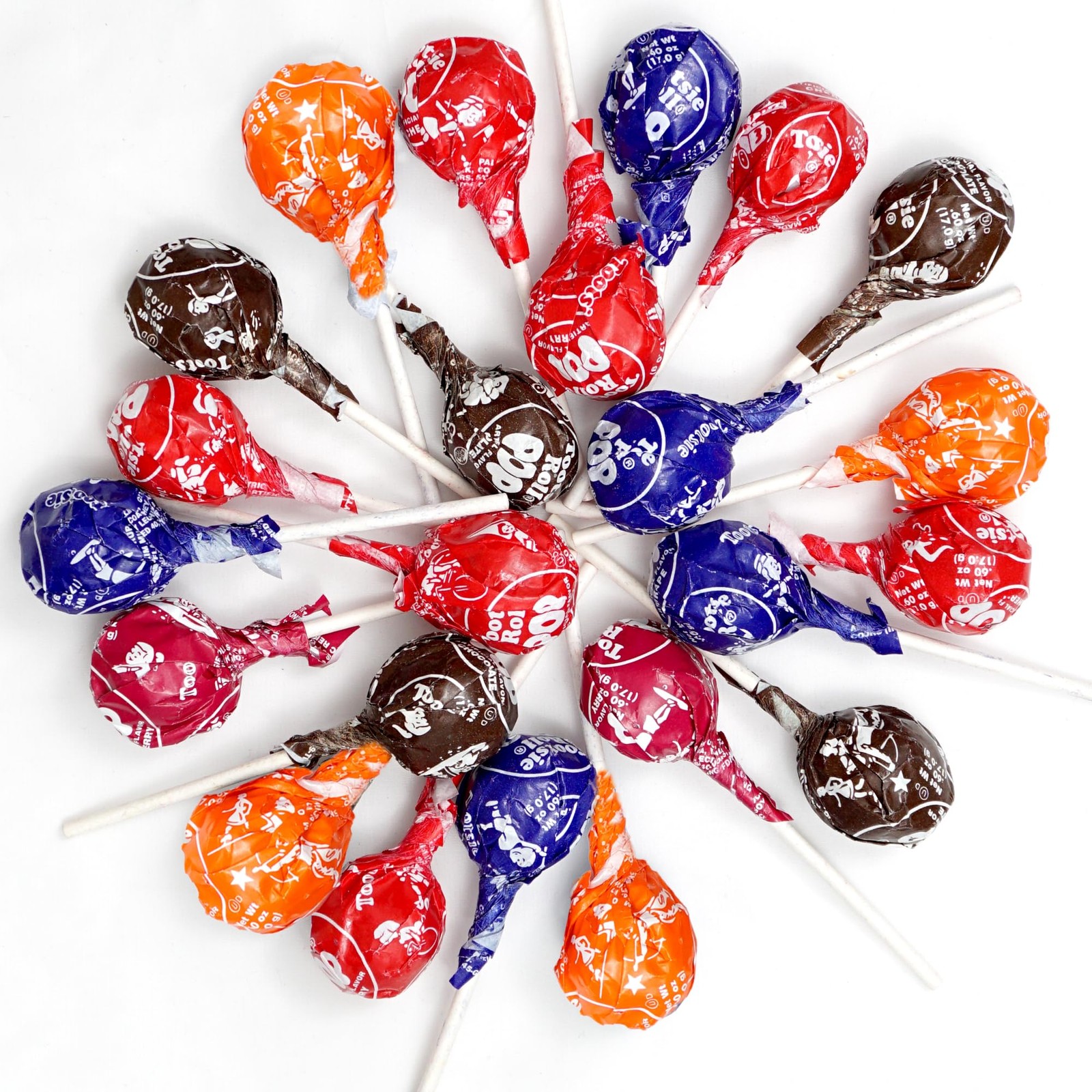 Tootsie Roll Pops with Chocolate Tootsie Roll Center 2lb Bulk Approx 44 Count