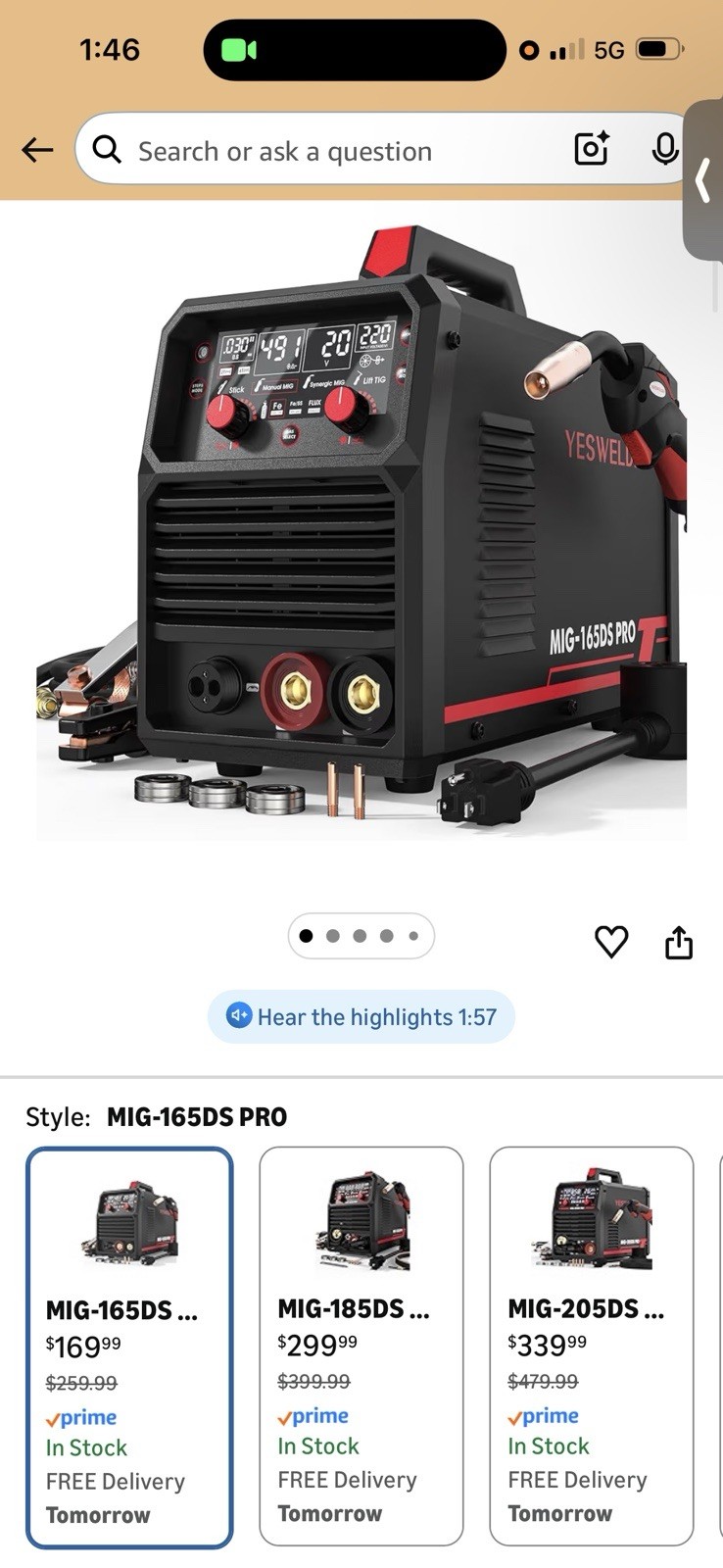 Welding gear