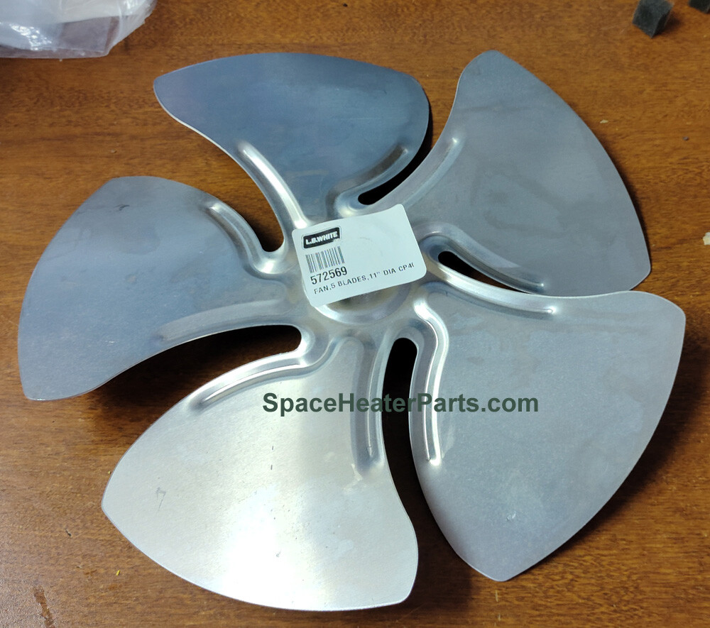 572569 Fan LB White CP400 11" dia