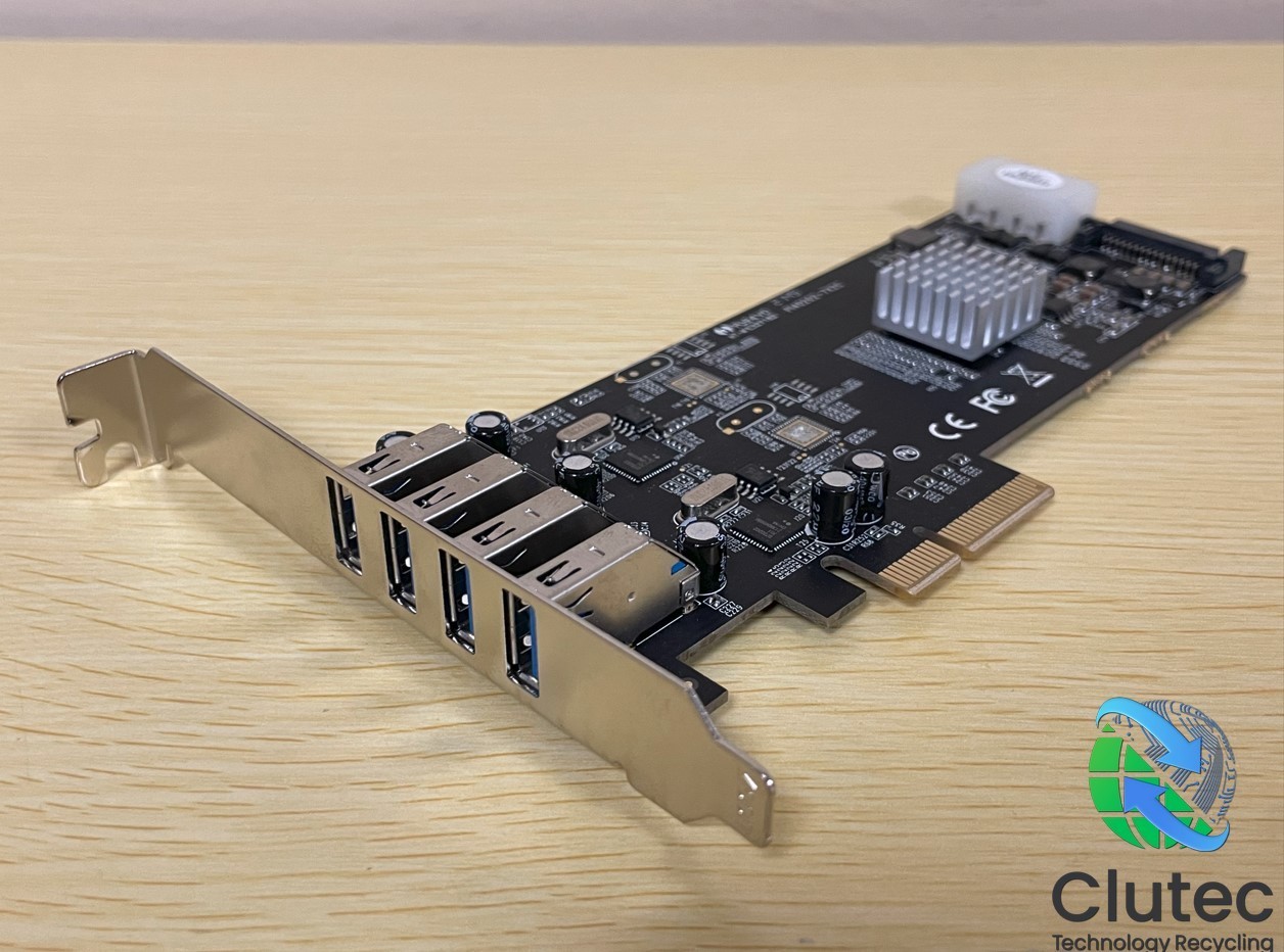 Startech PEXUSB3S42V PCI-E Quad Port USB 3.0 Interface Card P14020-7X2C