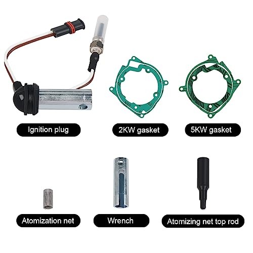 12V Heater Glow Plug Repair Kit Parking Maintenance Compatible with