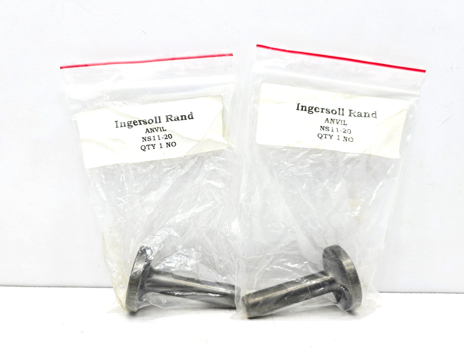 INGERSOLL RAND NS1120 ANVIL FOR NEEDLE SCALER NS11-20 LOT OF 2