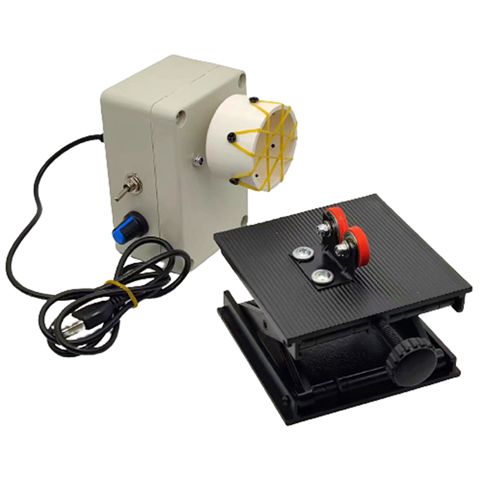 Portable Elctric-Drive Fishing Rod Building Winding Machine DIY Fishing Rod Tool