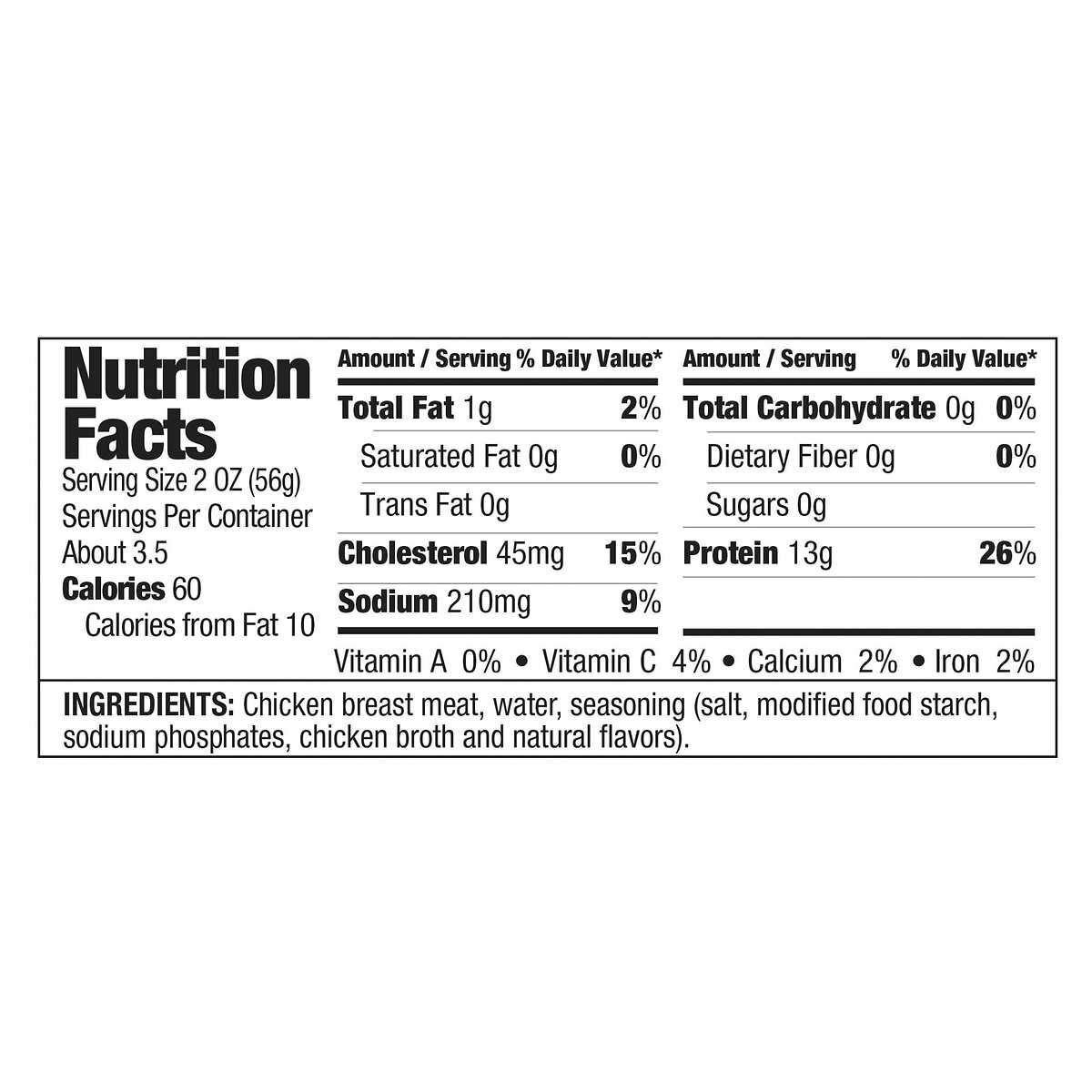 (Pack of 6) Kirkland Signature Chicken Breast, 12.5 Ounce (6)