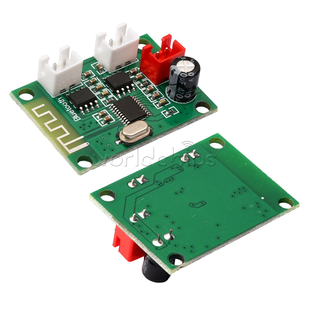DC3.3-5V Bluetooth Audio Power Amplifier Board 3W*2 Voice Broadcast Module New