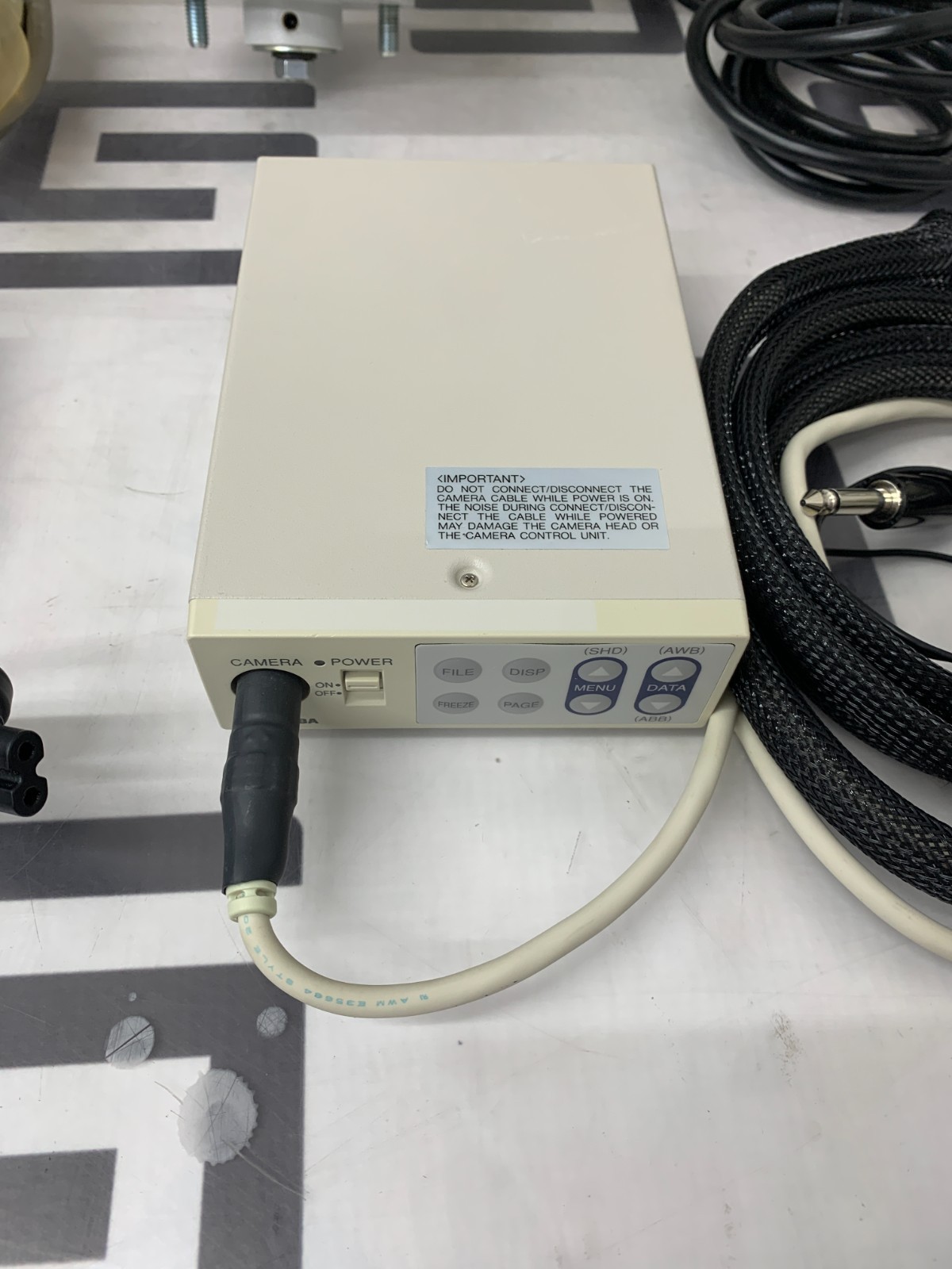 KayPentax Laryngeal Strobe Light Source Model 9400 Version 2 Foot Pedal Control