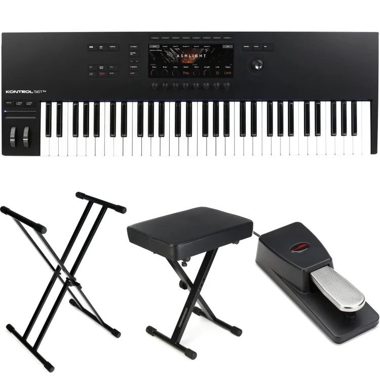 Native Instruments Kontrol S61 Mk3 61-key Smart Keyboard Controller Essentials