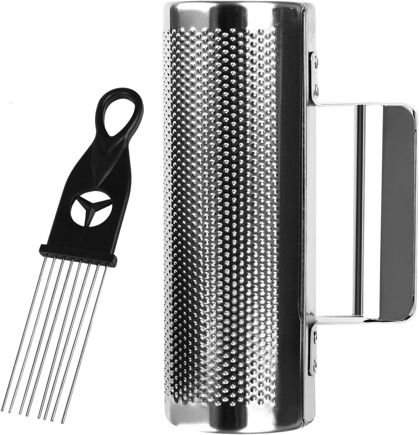 Instrument 12" 4" Stainless Steel Dominicana Guira Shaker Latin Percussion Guiro