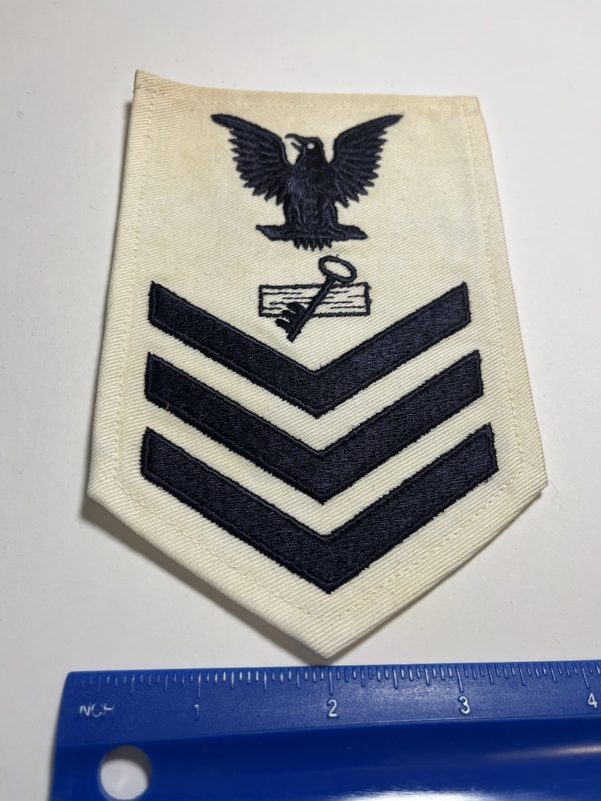 DISPERSING CLERK US NAVY Rating Rate Patch USN 1st Class INV16694