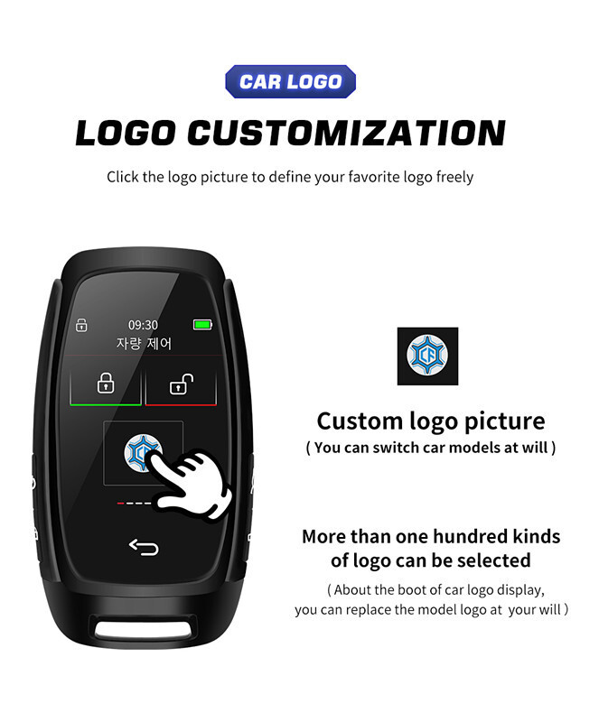 Touch Screen Display Digital Keyless Smart Car Key Anti-scratch Protective Film