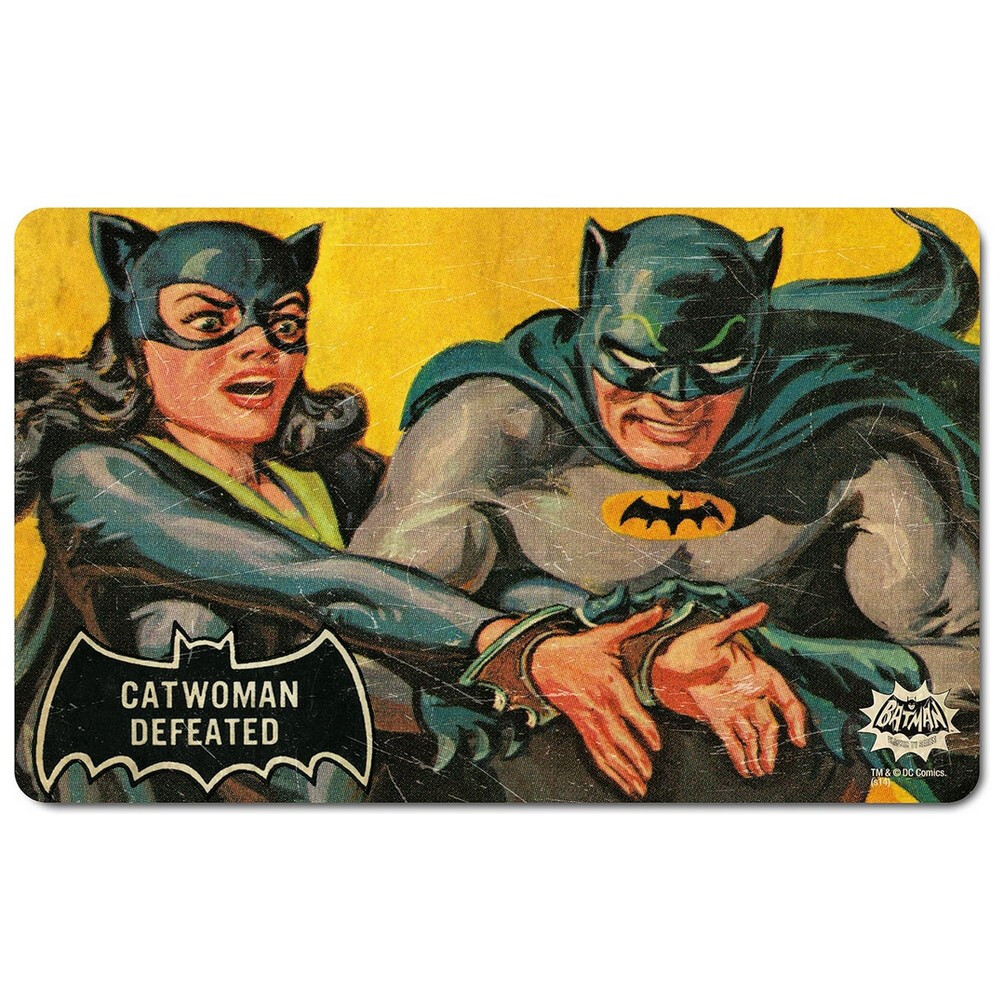 Logoshirt® DC Comics, Batman and Catwoman Breakfast Board 23x14cm