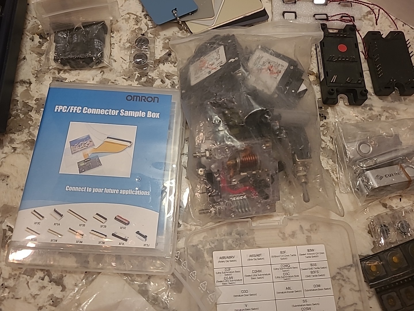 Microsemi Assorted Lot Of PARTS & COMONENTS
