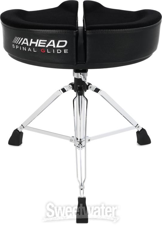 Ahead Spinal-G Drum Throne with Backrest - Black