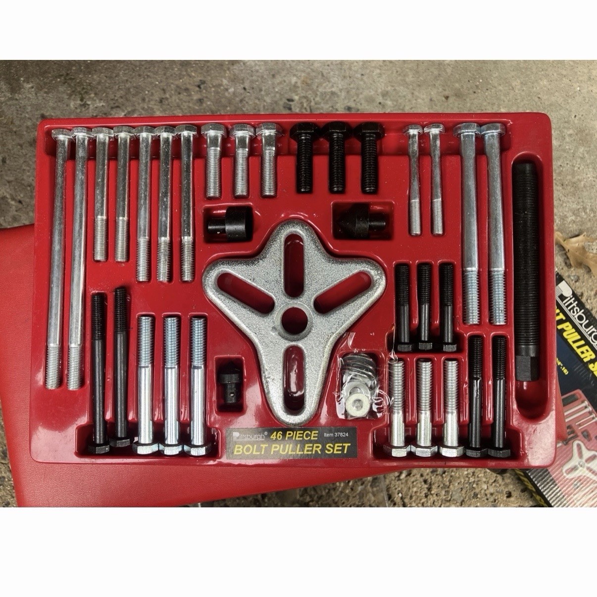 UNUSED Pittsburgh 46 pc. bowl puller set 37824