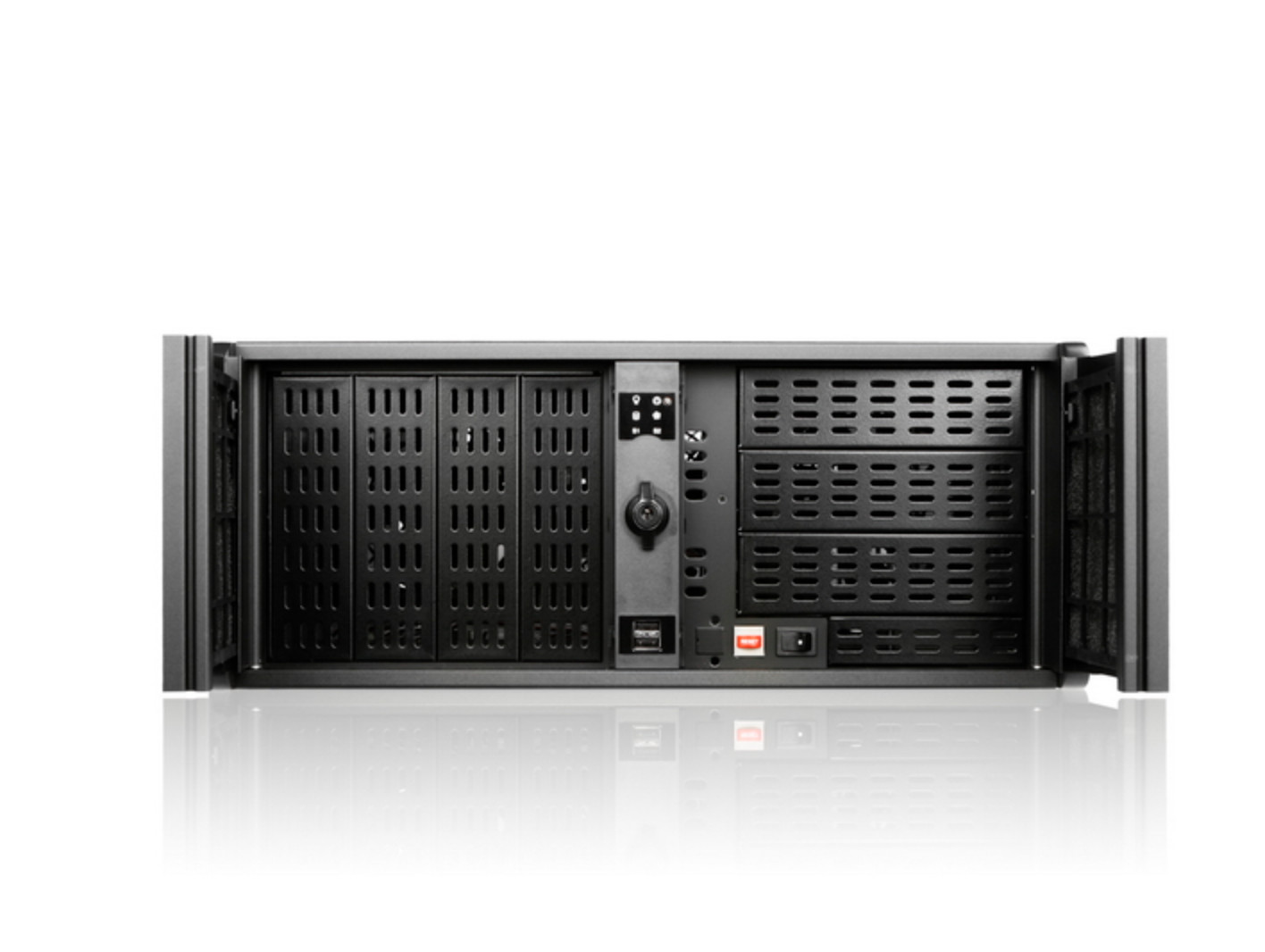 iStarUSA D-400L-7 Rackmount Server Case - Black