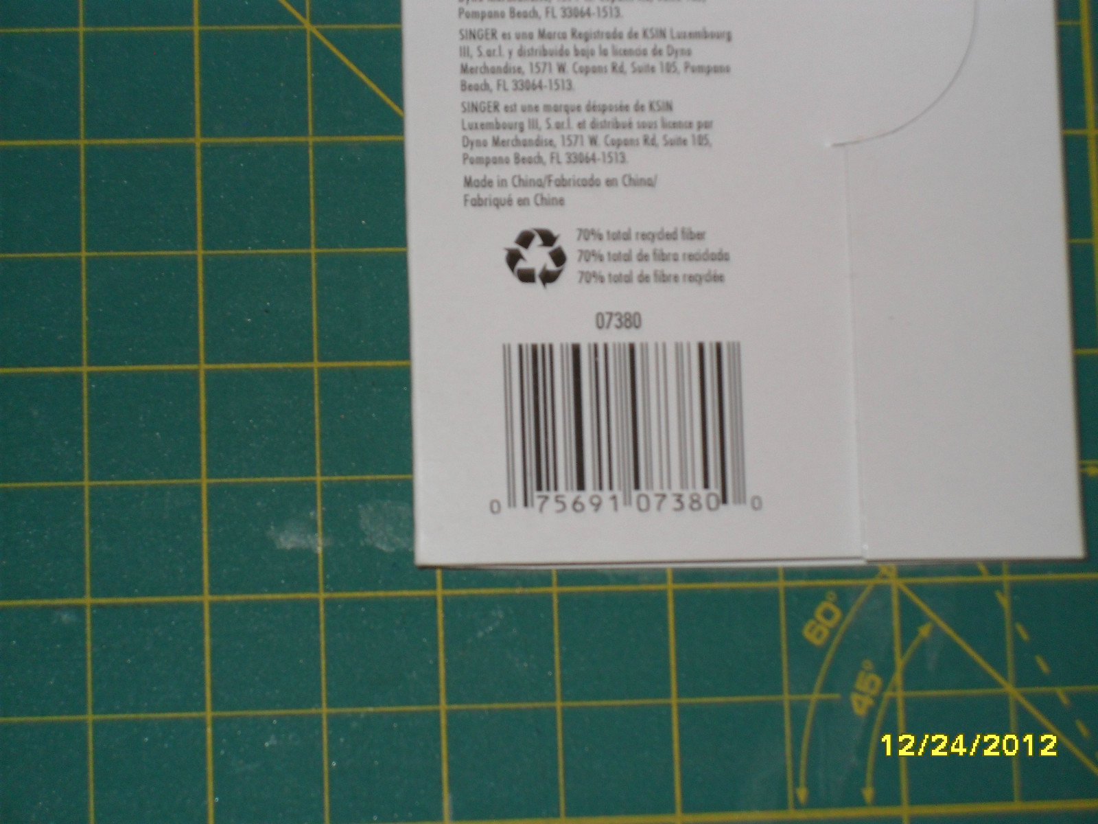 Singer HAND NEEDLES - 60 Pack