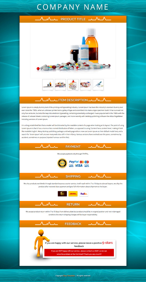 eBay Auction Listing Templates Mobile Responsive HTTP 2025 Secure