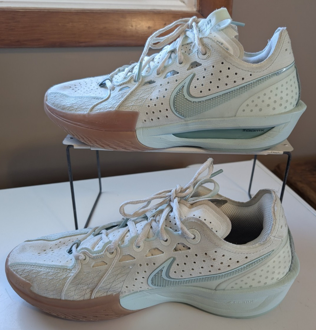 Nike-Men’s-Size 8.5-GT Cut 3 EP Barely Green ‘Shine Together’- DV2913-300